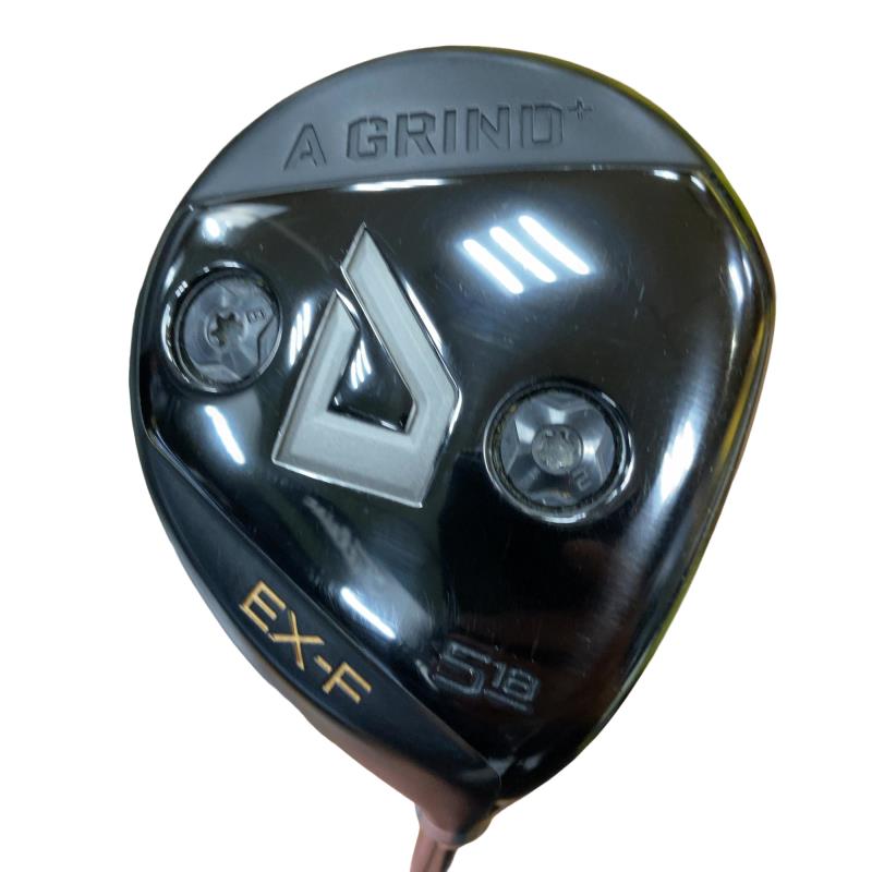 【中古】 A DESIGN GOLF A GRIND+ EX-F 5W(18°) フェアウェイウッド FW 完全無欠特注立て坑 (フレックスS) メンズ 成人男性用 右利き 右用 C価値づける ゴルフ野球クラブ