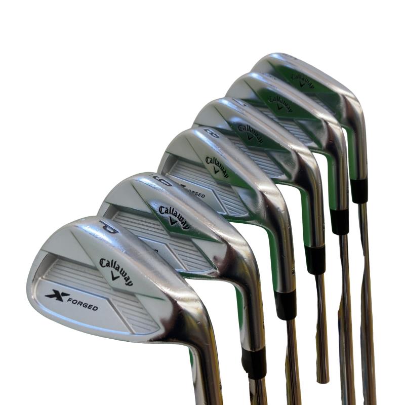 【中古】 キャロウェイ X FORGED(2018) 6S アイアンセット IR NS PRO MODUS3 TOUR120 (フレックスS) メンズ 男性用 右利き 右用 Cランク ゴルフクラブ|ゴルフパートナー 中古クラブ店