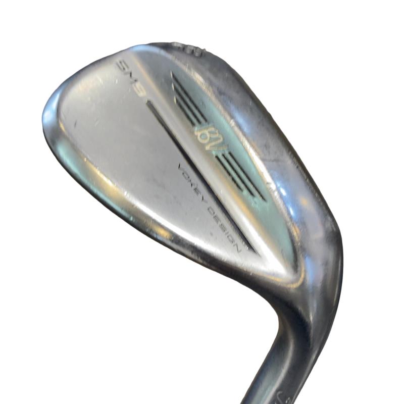【中古】 タイトリスト VOKEY SPIN MILLED SM9 ツアークロム 58°/04°T ウェッジ WG Dynamic Gold (フレックスS) メンズ 男性用 右利き 右用 Dランク ゴルフクラブ
