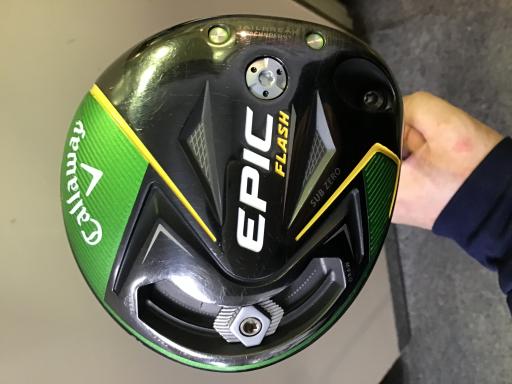 【中古】 キャロウェイ EPIC FLASH SUBZERO 10.5° ドライバー DR Tour AD VR-6 (フレックスS) メンズ 男性用 右利き 右用 Cランク ゴルフクラブ