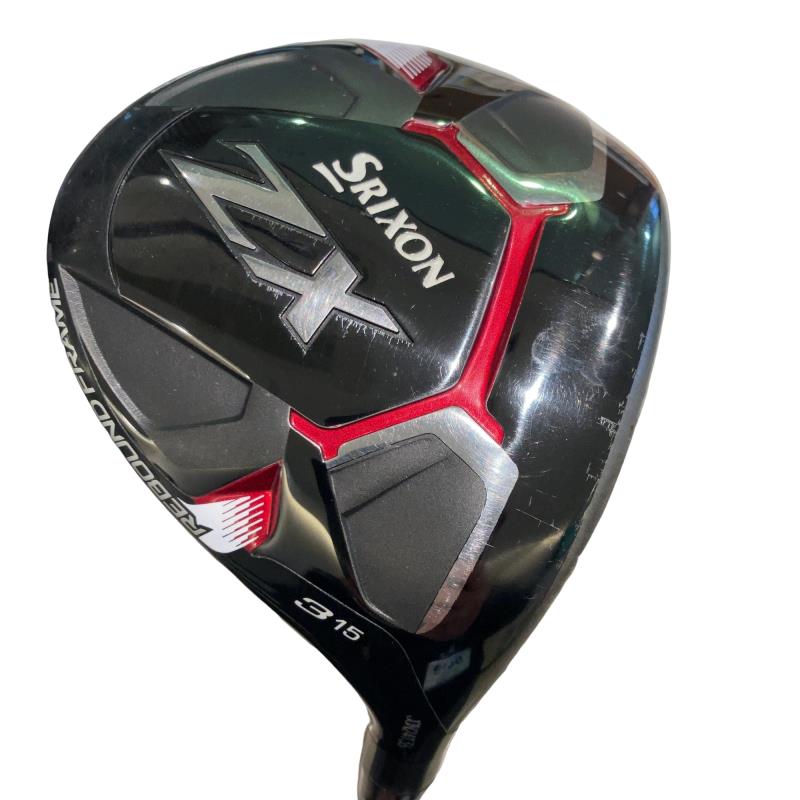 【中古】 ダンロップ SRIXON ZX F 3W フェアウェイウッド FW リシャフト (フレックスその他) メンズ 男性用 右利き 右用 Cランク ゴルフクラブ