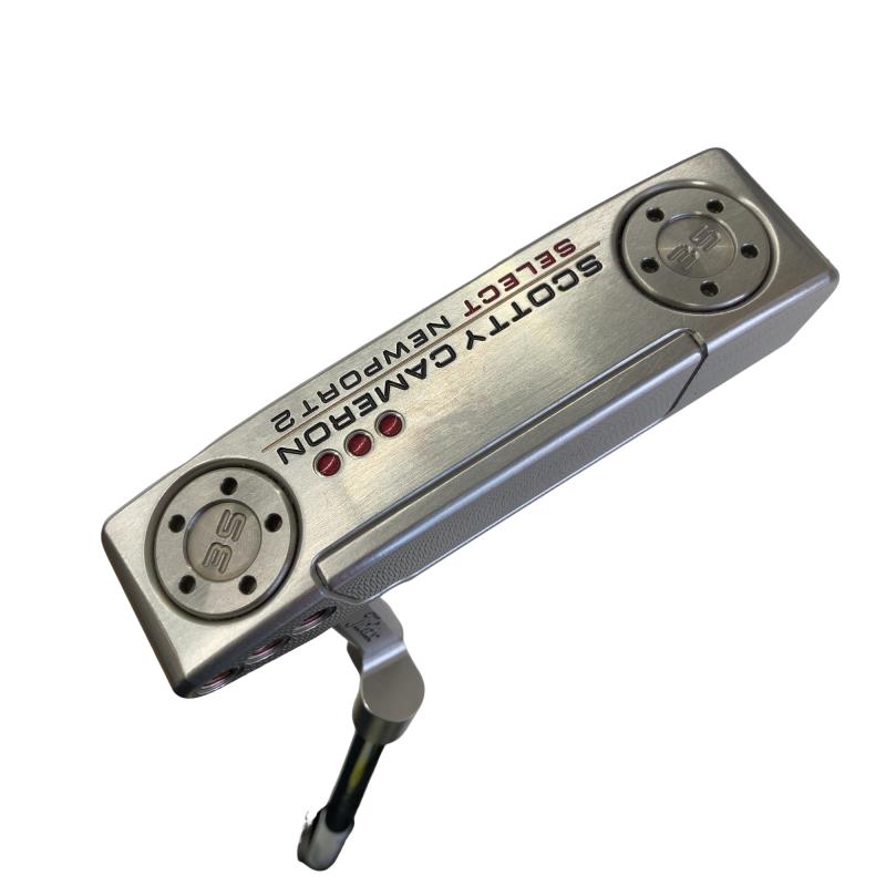 【中古】 タイトリスト SCOTTY CAMERON select NEWPORT 2(2018) 34in パター PT スチール写真 (フレックス余分の物) メンズ 成人男性用 右利き 右用 C位置づける ゴルフ野球クラブ