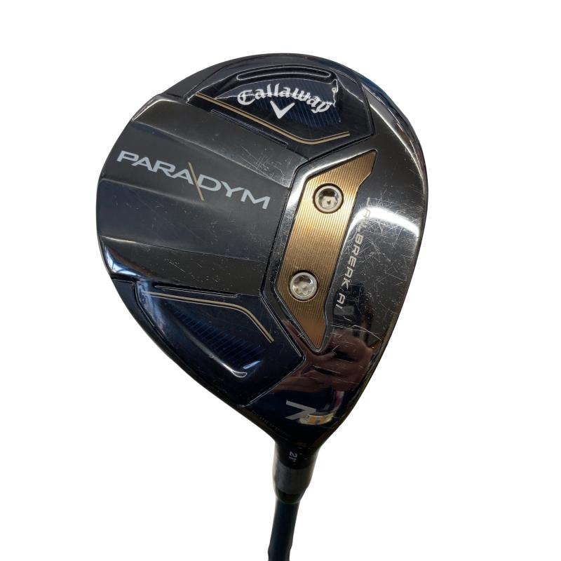 【中古】 キャロウェイ PARADYM  7W フェアウェイウッド FW VENTUS TR 5 for CW(PARADYM FW) (フレックスS) メンズ 成人男性用 右利き 右用 C序列付ける ゴルフ野球クラブ