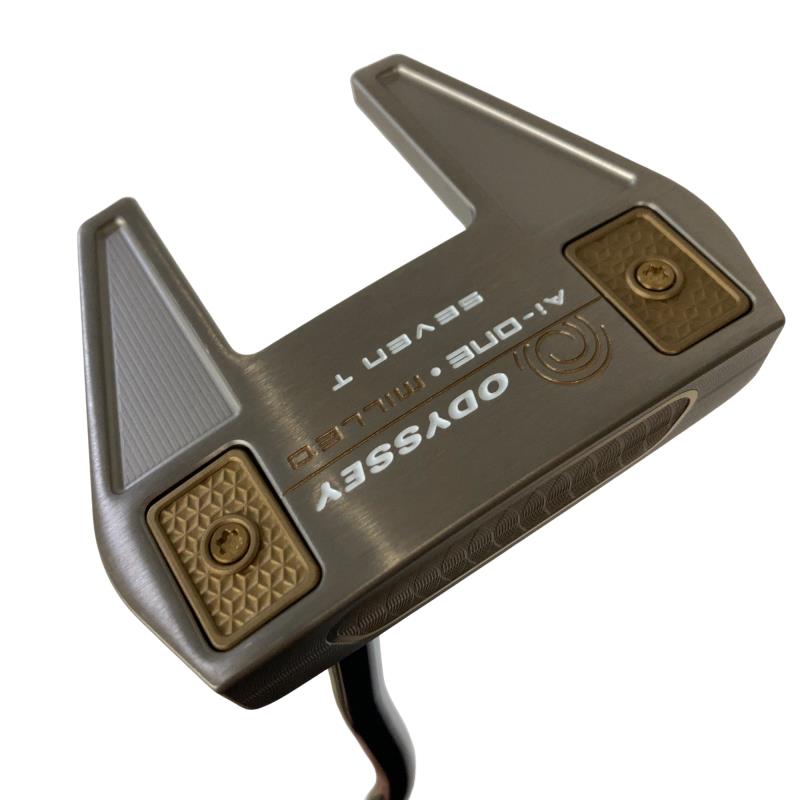 【中古】 オデッセイ Ai-ONE・MILLED SEVEN T DB しろがね色 34in パター PT STROKE LAB 90 スチール写真 (フレックス余分の物) メンズ 成人男性用 右利き 右用 B価値づける ゴルフ野球クラブ