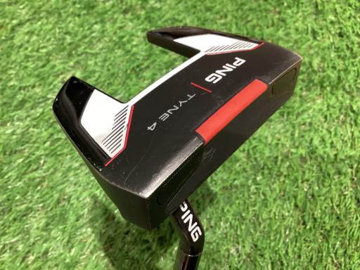 【中古】 ピン PING TYNE 4(2021) 33in(PP60) パター PT スチール写真 (フレックス余分の物) メンズ 成人男性用 右利き 右用 C位置づける ゴルフ野球クラブ