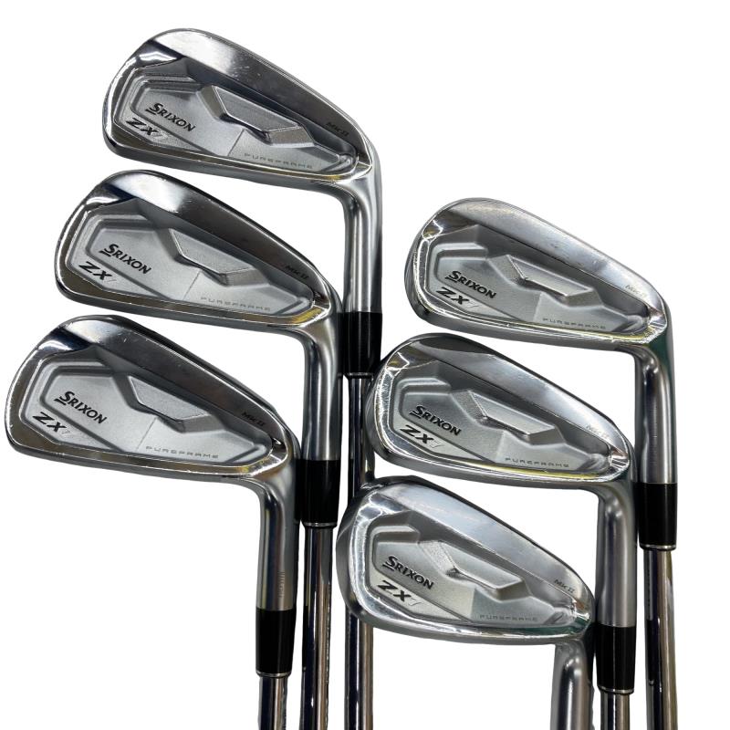 【中古】 ダンロップ SRIXON ZX7 Mk II 6S アイアンセット IR NS PRO MODUS3 TOUR120 (フレックスS) メンズ 男性用 右利き 右用 Cランク ゴルフクラブ|ゴルフパートナー 中古クラブ店