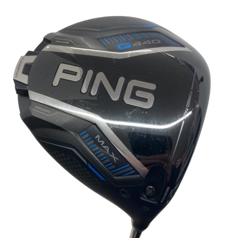 【中古】 ピン G440 MAX  9° １番ウッド DR PING TOUR 2.0 CHROME 75(DR) (フレックスS) メンズ 成人男性用 右利き 右用 C序列付ける ゴルフ野球クラブ