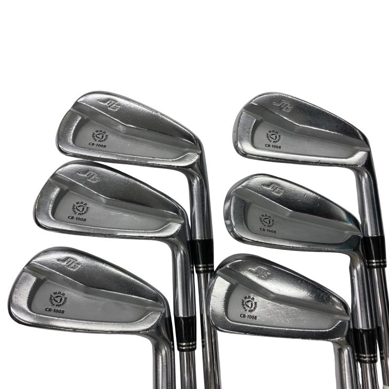 【中古】 三浦技研 CB-1008 6S アイアン仕掛ける IR 完全無欠特注立て坑 (フレックスX) メンズ 成人男性用 右利き 右用 C価値づける ゴルフ野球クラブ