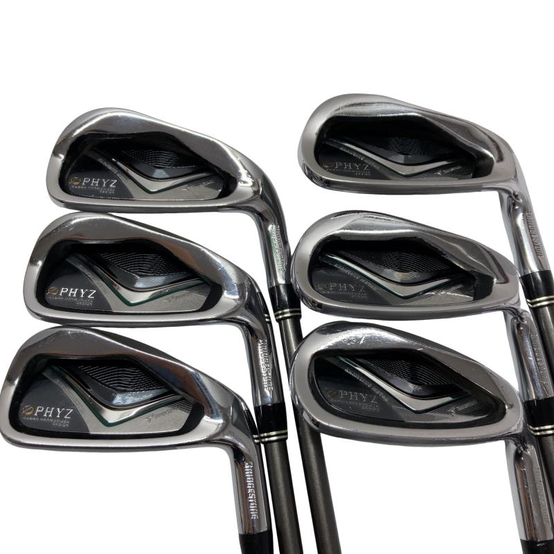 【中古】 ブリヂストン TOURSTAGE PHYZ 6S アイアン書き割り IR PZ-501I (フレックスR) メンズ 成人男性用 右利き 右用 C位置づける ゴルフ野球クラブ