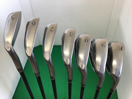 【中古】 ミズノ JPX AD 8S アイアンセット IR QUAD JPX AD(アイアン) (フレックスR) メンズ 男性用 右利き 右用 Dランク ゴルフクラブ