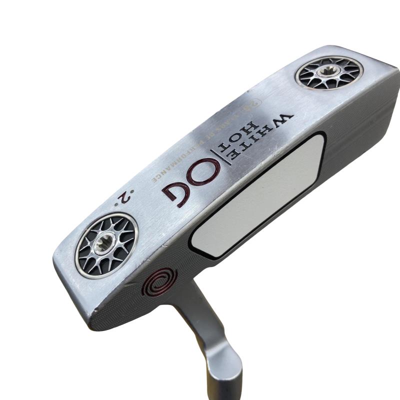 【中古】 オデッセイ WHITE HOT OG #2 DOT 34インチ パター PT スチール (フレックスその他) メンズ 男性用 右利き 右用 Cランク ゴルフクラブ