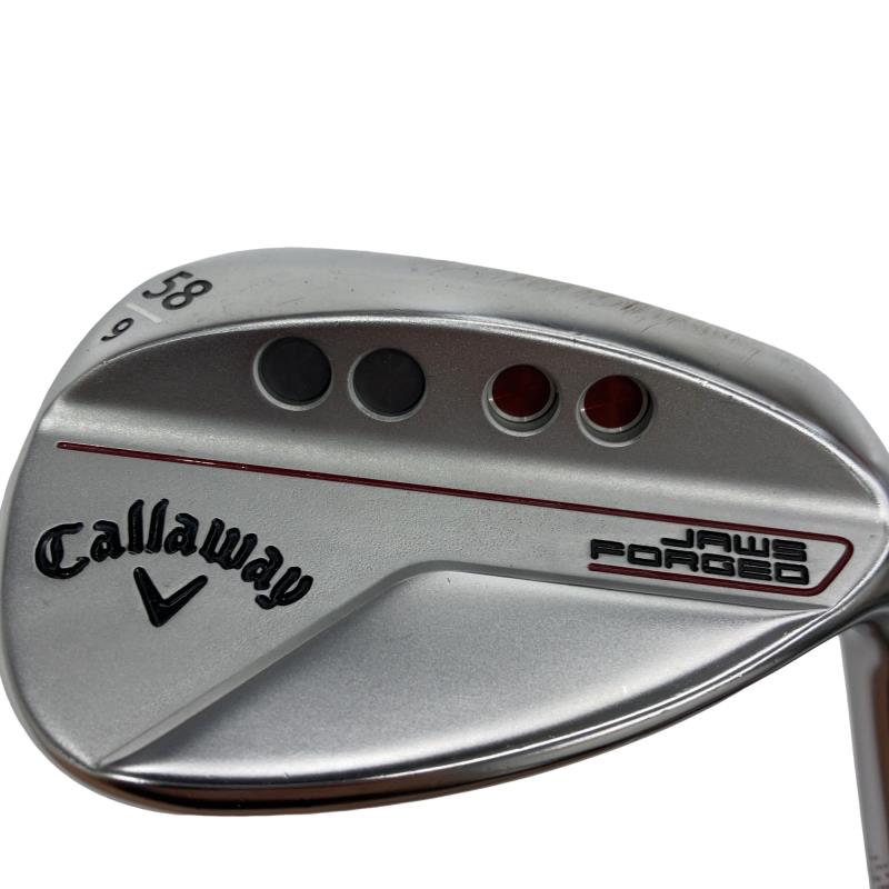 【中古】 キャロウェイ JAWS FORGED(2023) クロムメッキ 58°/09° ウェッジ WG NS PRO 950GH neo (フレックスS) メンズ 男性用 右利き 右用 Cランク ゴルフクラブ|ゴルフパートナー 中古クラブ店