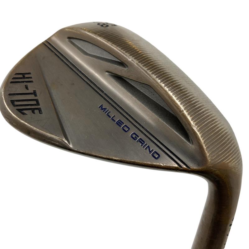 【中古】 テーラーメイド Taylor Made MILLED GRIND HI-TOE(2022) 58&deg;/07&deg; ウェッジ WG Dynamic Gold (フレックスS) メンズ 男性用 右利き 右用 Cランク ゴルフクラブ｜ゴルフパートナー 中古クラブ店