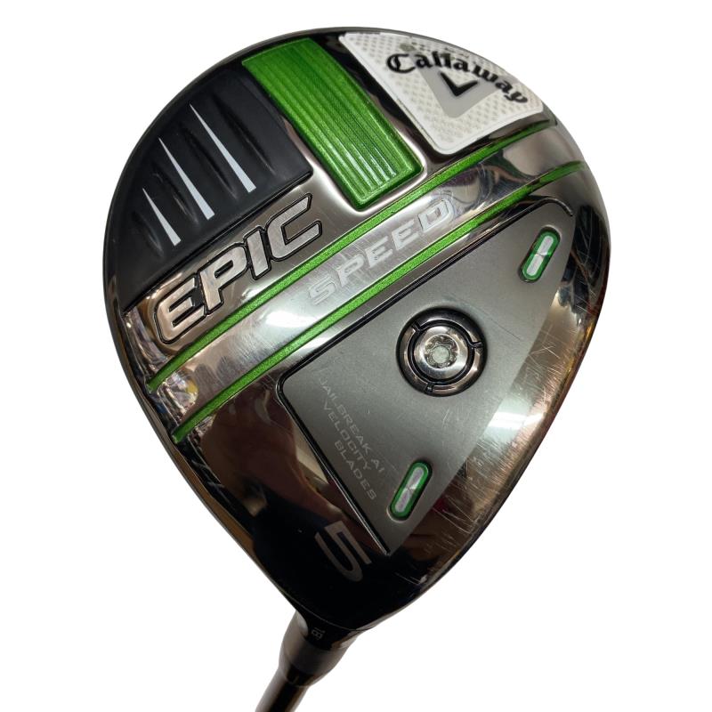 【中古】 キャロウェイ EPIC SPEED 5W フェアウェイウッド FW 完全無欠特注立て坑 (フレックスS) メンズ 成人男性用 右利き 右用 C序列付ける ゴルフ野球クラブ