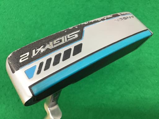 【中古】 ピン SIGMA 2 ANSER プラチナム 34in(PP58) パター PT スチール写真 (フレックス余分の物) メンズ 成人男性用 右利き 右用 C位置づける ゴルフ野球クラブ