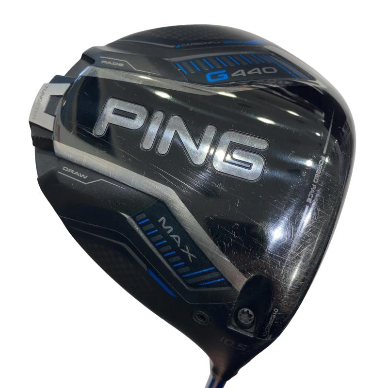 【中古】 ピン G440 MAX 10.5° １番ウッド DR ALTA J CB BLUE(DR) (フレックスS) メンズ 成人男性用 右利き 右用 C序列付ける ゴルフ野球クラブ