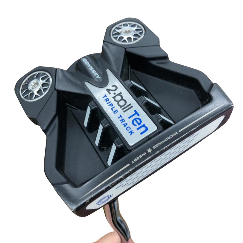 【中古】 オデッセイ 2-BALL TEN TRIPLE TRACK(2022) 32in レディース パター PT STROKE LAB (フレックス余分の物) レディース お上さん用 右利き 右用 C序列付ける ゴルフ野球クラブ