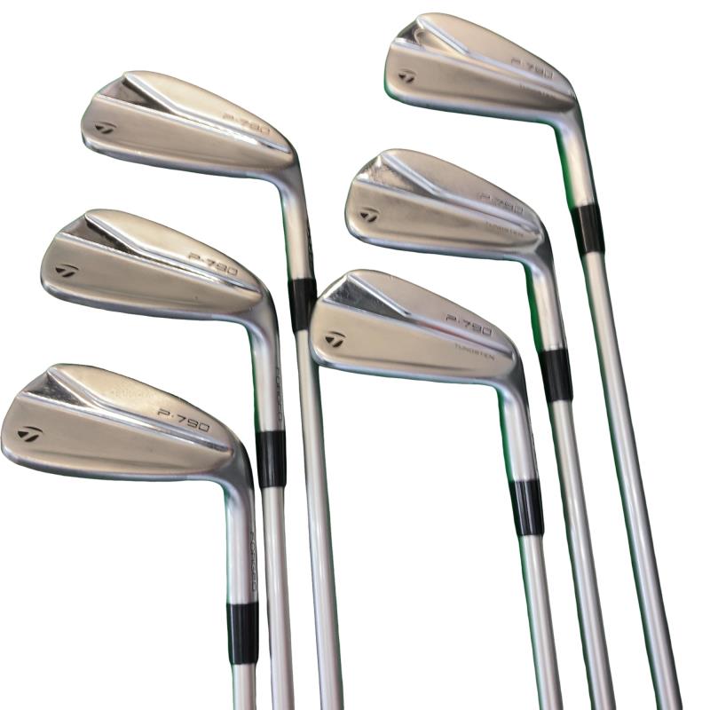 【中古】 テーラーメイド Taylor Made P・790(2021) 6S アイアンセット IR 純正特注シャフト (フレックスS) メンズ 男性用 右利き 右用 Cランク ゴルフクラブ