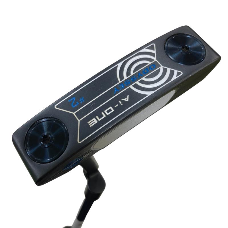 【中古】 オデッセイ Ai-ONE #2 CH(カスタム) パター PT 純然たる特注矢がら (フレックス余分の物) メンズ 成人男性用 右利き 右用 C位置づける ゴルフ野球クラブ