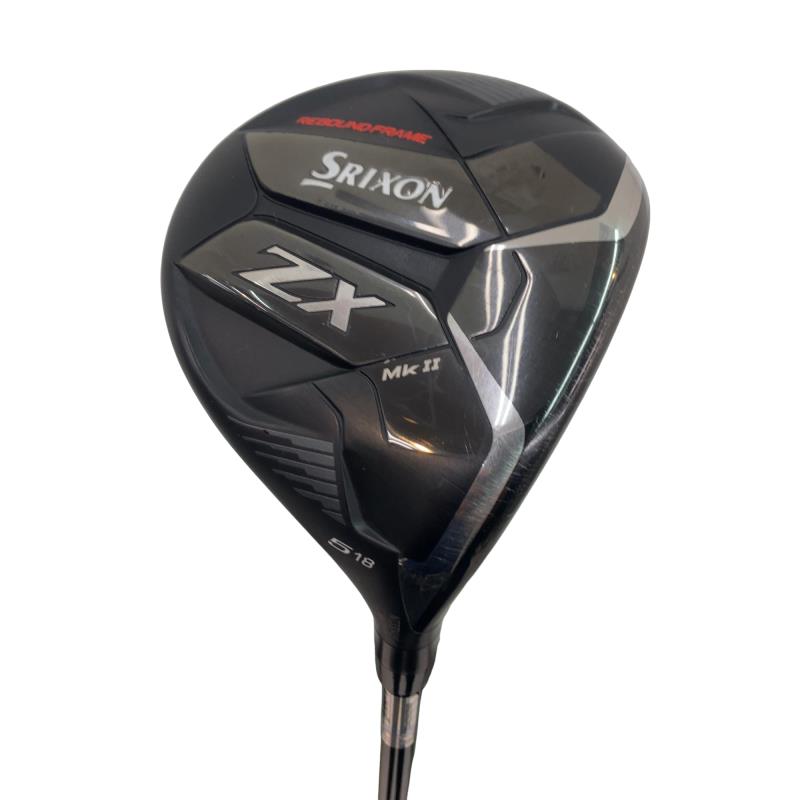 【中古】 ダンロップ SRIXON ZX Mk II 5W フェアウェイウッド FW 完全無欠特注立て坑 (フレックスX) メンズ 成人男性用 右利き 右用 C序列付ける ゴルフ野球クラブ