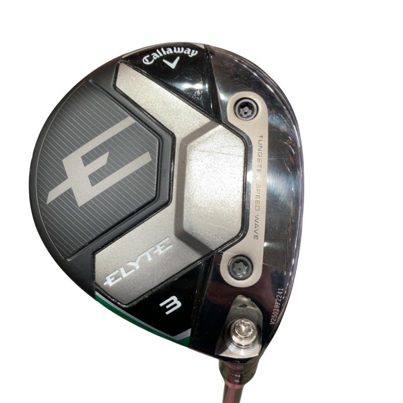 【中古】 キャロウェイ ELYTE 3W フェアウェイウッド FW VENTUS GREEN 50 for CW(ELYTE FW) (フレックスSR) メンズ 男性用 右利き 右用 Cランク ゴルフクラブ