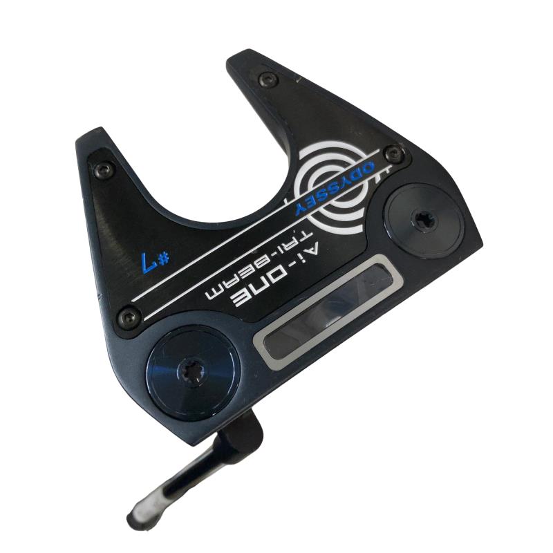 【中古】 オデッセイ Ai-ONE TRI-BEAM #7 33in パター PT STROKE LAB 90 スチール写真 (フレックス余分の物) メンズ 成人男性用 右利き 右用 B序列付ける ゴルフ野球クラブ