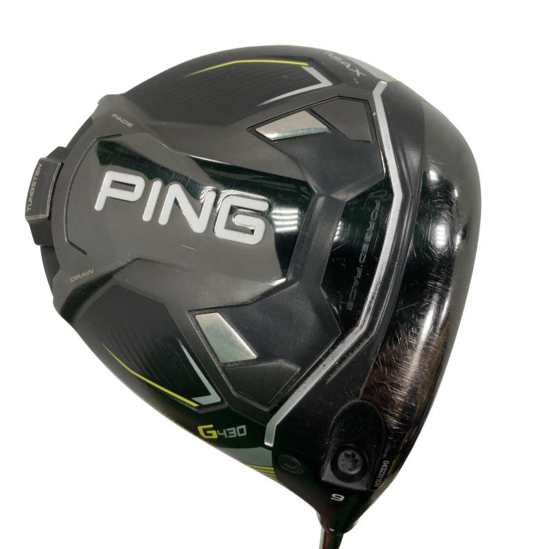 【中古】 ピン G430 MAX  9° ドライバー DR PING TOUR 2.0 CHROME 65(DR) (フレックスS) メンズ 男性用 右利き 右用 Cランク ゴルフクラブ