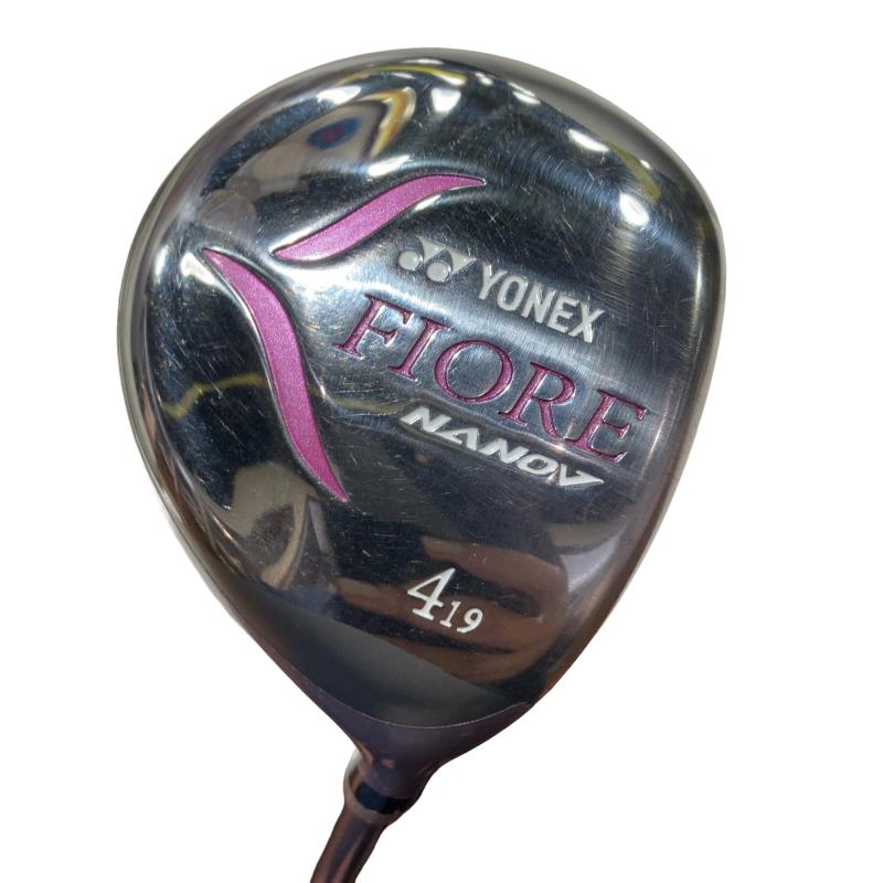 【中古】 ヨネックス CYBER STAR NANO V FIORE 4W フェアウェイウッド FW NANO SPEED 100F(フェアウェイ) (フレックスL) レディース 女性用 右利き 右用 Dランク ゴルフクラブ