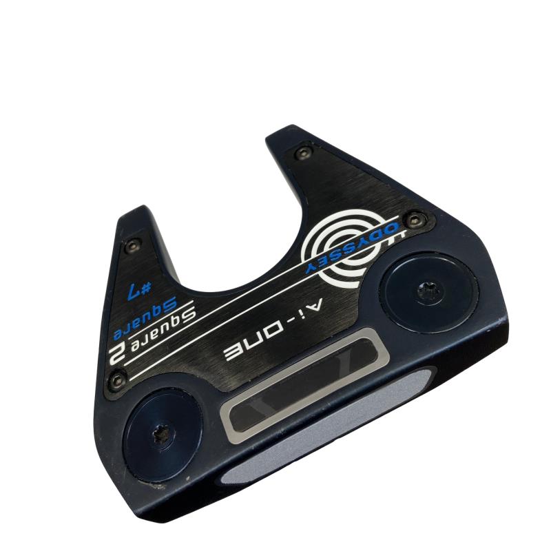 【中古】 オデッセイ Ai-ONE SQUARE 2 SQUARE #7 34in パター PT STROKE LAB 90 スチール写真 (フレックス余分の物) メンズ 成人男性用 右利き 右用 C序列付ける ゴルフ野球クラブ