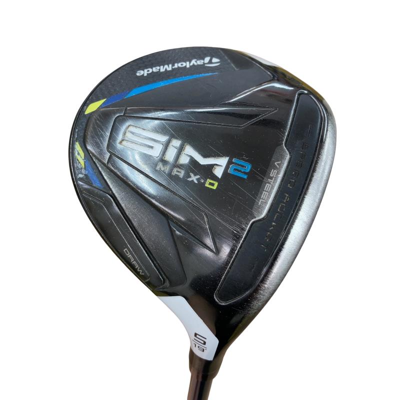 【中古】 テーラーメイド SIM2 MAX-D 5W フェアウェイウッド FW TENSEI BLUE TM50(SIM2 FW) (フレックスS) メンズ 男性用 右利き 右用 Cランク ゴルフクラブ|ゴルフパートナー 中古クラブ店