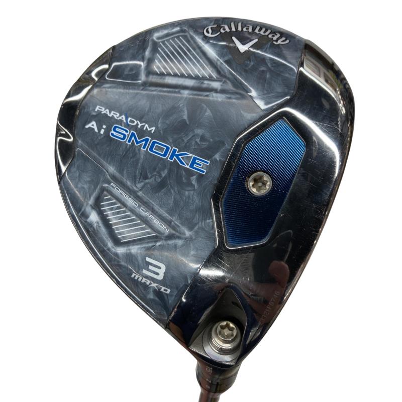 【中古】 キャロウェイ PARADYM Ai SMOKE MAX D 3W フェアウェイウッド FW TENSEI 50 for CW(Ai SMOKE FW) (フレックスS) メンズ 男性用 右利き 右用 Cランク ゴルフクラブ