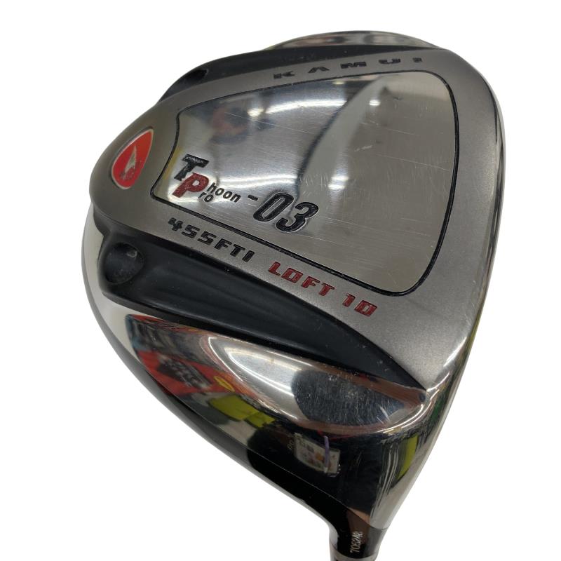 【中古】 カムイ Typhoon Pro 03 455FTI 10° ドライバー DR 純正特注シャフト (フレックスS) メンズ 男性用 右利き 右用 Dランク ゴルフクラブ
