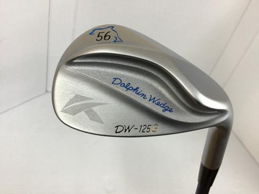【中古】 キャスコ Dolphin Wedge DW-125G シルバー 56° ウェッジ WG Dolphin DP-231 (フレックスその他) メンズ 男性用 右利き 右用 Cランク ゴルフクラブ