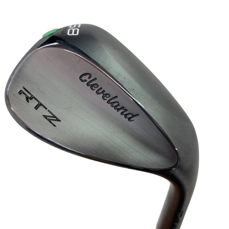 【中古】 クリーブランド Cleveland RTZ ブラックサテン 58&deg;/06&deg; LOW ウェッジ WG リシャフト (フレックスその他) メンズ 男性用 右利き 右用 Cランク ゴルフクラブ｜ゴルフパートナー 中古クラブ店
