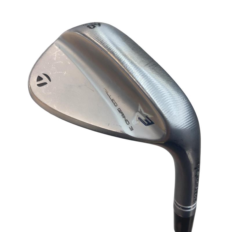 【中古】 テーラーメイド Taylor Made MILLED GRIND 3 60°/12° ウェッジ WG Dynamic Gold (フレックスS) メンズ 男性用 右利き 右用 Cランク ゴルフクラブ