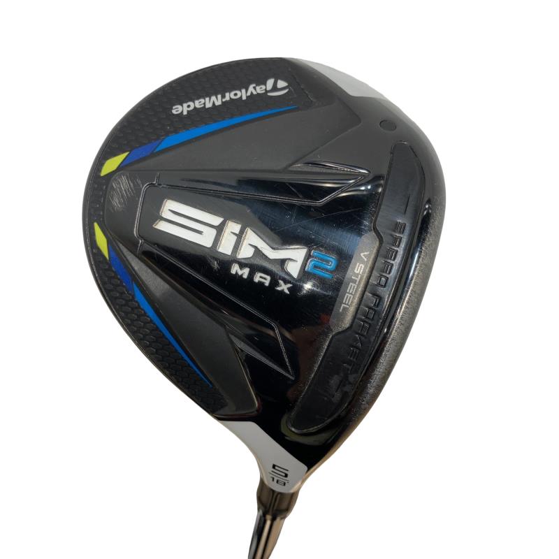 【中古】 テーラーメイド SIM2 MAX 5W フェアウェイウッド FW TENSEI BLUE TM50(SIM2 FW) (フレックスS) メンズ 男性用 右利き 右用 Cランク ゴルフクラブ|ゴルフパートナー 中古クラブ店