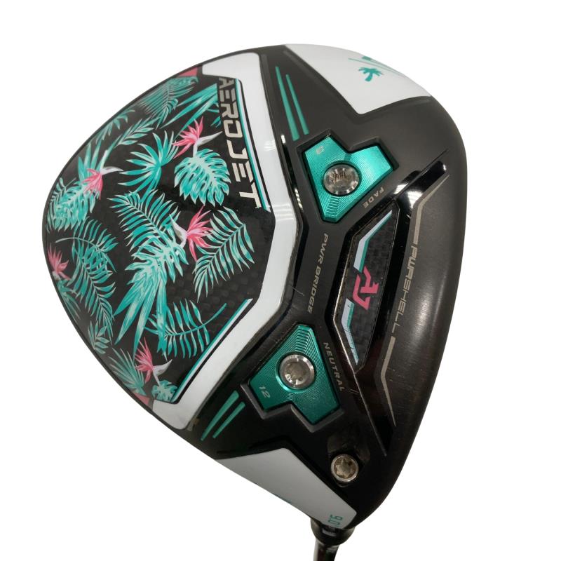 【中古】 コブラ cobra AEROJET LS PALM TREE CREW 9° ドライバー DR Kai’li WHITE 60 (フレックスS) メンズ 男性用 右利き 右用 Cランク ゴルフクラブ