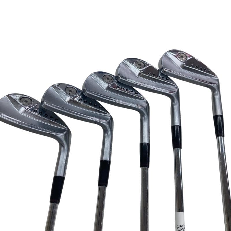 【中古】 ダイワ(グローブライド) ONOFF FORGED(2024) KURO 5S アイアンセット IR 純正特注シャフト (フレックスS) メンズ 男性用 右利き 右用 Bランク ゴルフクラブ