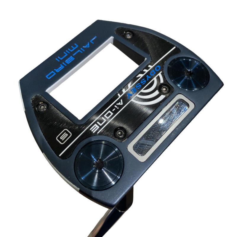 【中古】 オデッセイ Ai-ONE JAILBIRD MINI S 34インチ パター PT STROKE LAB 90 スチール (フレックスその他) メンズ 男性用 右利き 右用 Bランク ゴルフクラブ