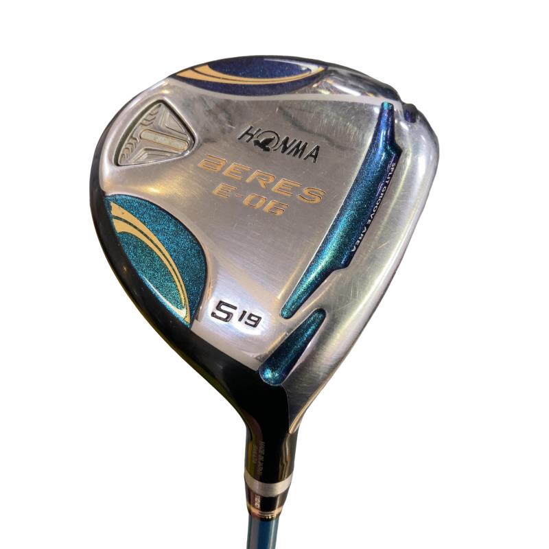 【中古】 本間ゴルフ BERES E-06 5W フェアウェイウッド FW 2S ARMRQX 43 (フレックスR) メンズ 男性用 右利き 右用 Cランク ゴルフクラブ