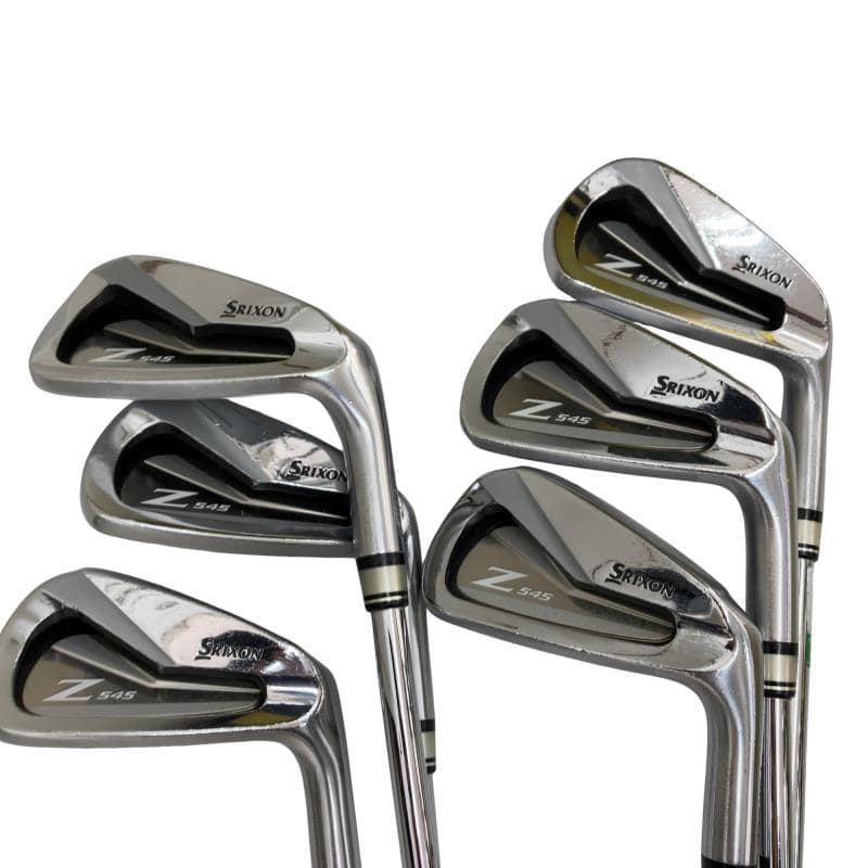 【中古】 ダンロップ SRIXON Z545  6S アイアン書き割り IR リシャフト (フレックス余分の物) メンズ 成人男性用 右利き 右用 C序列付ける ゴルフ野球クラブ