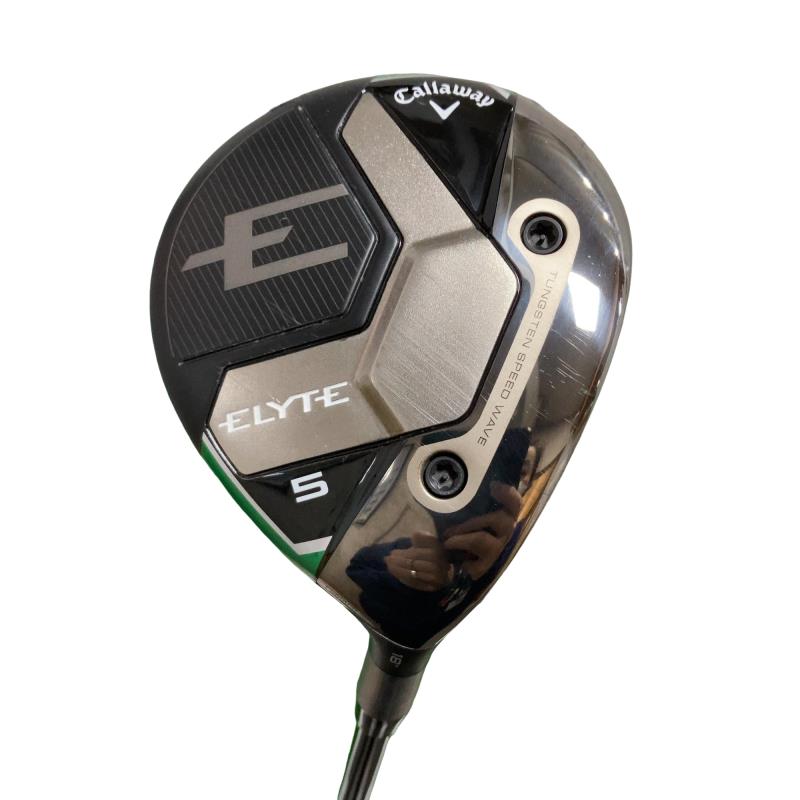【中古】 キャロウェイ ELYTE 5W フェアウェイウッド FW TENSEI GREEN 60 for CW(ELYTE FW) (フレックスS) メンズ 男性用 右利き 右用 Cランク ゴルフクラブ