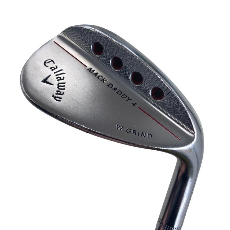 【中古】 キャロウェイ MACK DADDY 4 Crメッキ 56°/12°W ウェッジ WG NS PRO 950GH (フレックスS) メンズ 成人男性用 右利き 右用 C価値づける ゴルフ野球クラブ