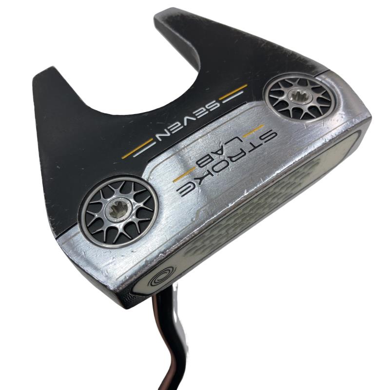【中古】 オデッセイ STROKE LAB SEVEN 34インチ パター PT STROKE LAB (フレックスその他) メンズ 男性用 右利き 右用 Dランク ゴルフクラブ