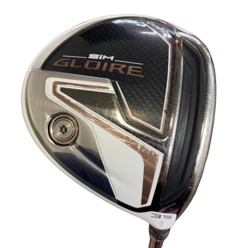 【中古】 テーラーメイド SIM GLOIRE 3W フェアウェイウッド FW AIR Speeder TM(FW) (フレックスR) メンズ 男性用 右利き 右用 Cランク ゴルフクラブ