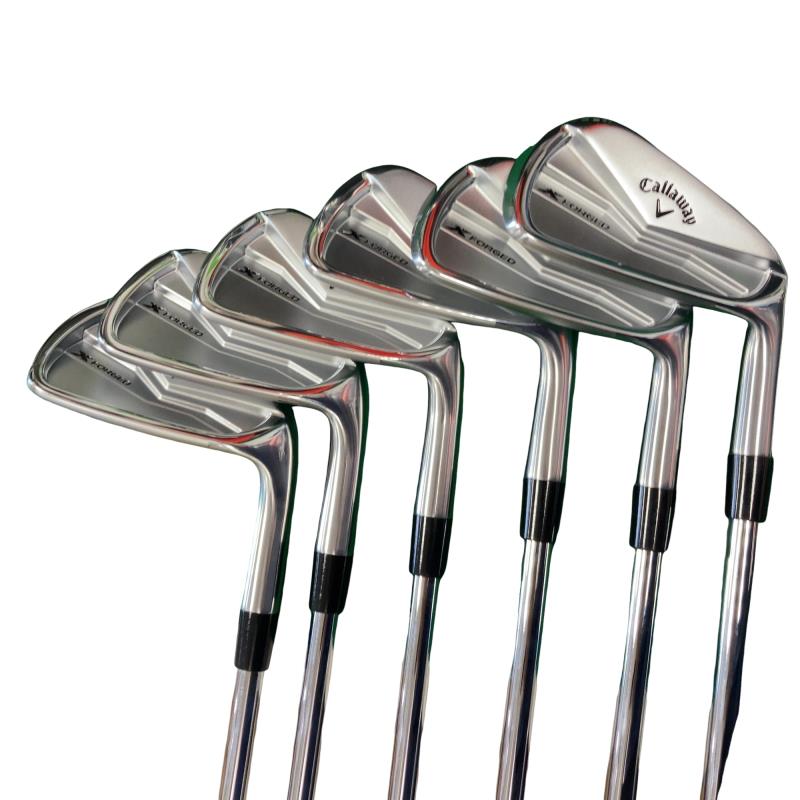 【中古】 キャロウェイ X FORGED(2024) 6S アイアンセット IR Dynamic Gold MID 115 (フレックスS) メンズ 男性用 右利き 右用 Bランク ゴルフクラブ