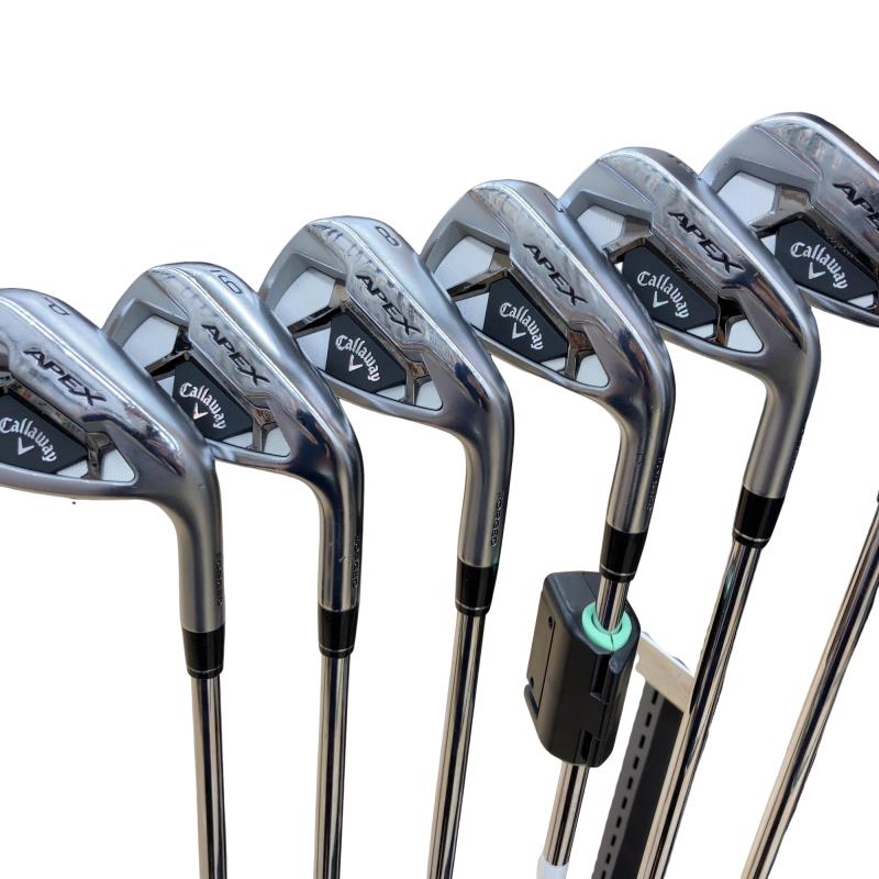 【中古】 キャロウェイ APEX(2021) 6S アイアン仕掛ける IR NS PRO MODUS3 TOUR105 (フレックスS) メンズ 成人男性用 右利き 右用 C価値づける ゴルフ野球クラブ