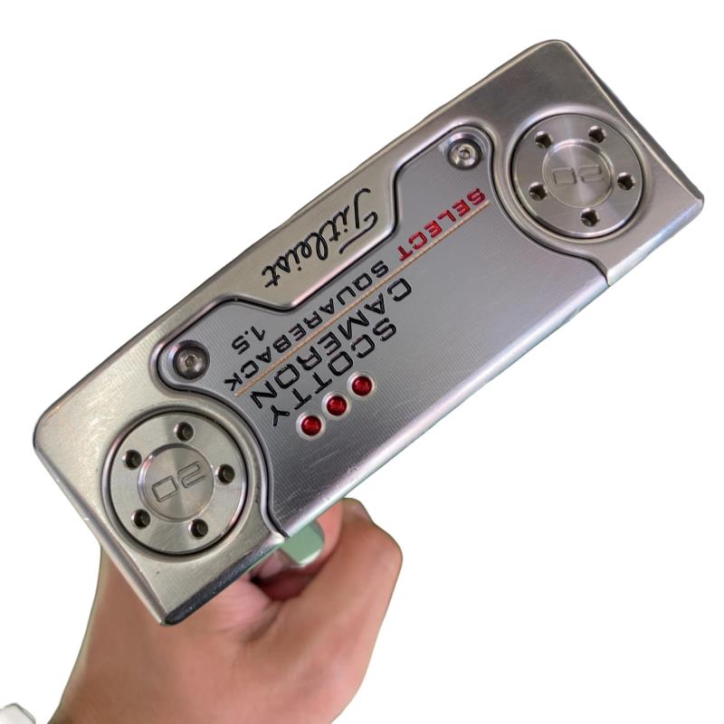 【中古】 タイトリスト SCOTTY CAMERON select SQUAREBACK 1.5(2018) 33インチ パター PT スチール (フレックスその他) メンズ 男性用 右利き 右用 Cランク ゴルフクラブ｜ゴルフパートナー 中古クラブ店