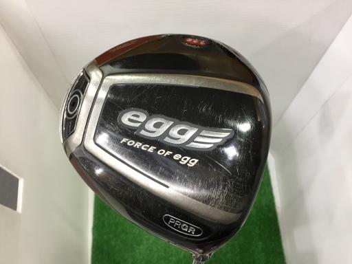【中古】 プロギア egg(2017) 10.5° ドライバー DR eggオリジナルカーボン (フレックスSR) メンズ 男性用 右利き 右用 Cランク ゴルフクラブ