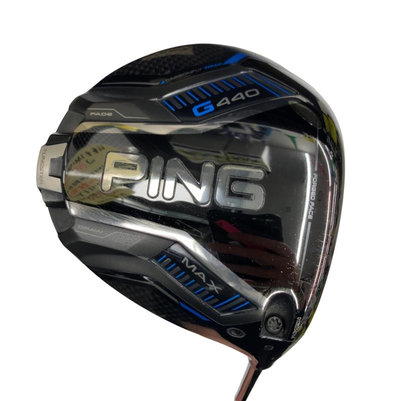 【中古】 ピン G440 MAX  9° １番ウッド DR PING TOUR 2.0 BLACK 65(DR) (フレックスS) メンズ 成人男性用 右利き 右用 C序列付ける ゴルフ野球クラブ